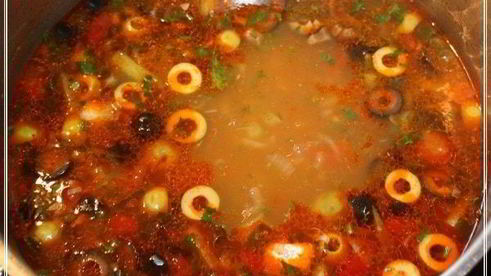 солянка рыбная сборная