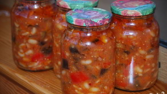 Рецепт Солянка с баклажанами
