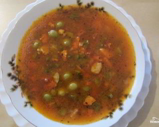 Солянка с фаршем