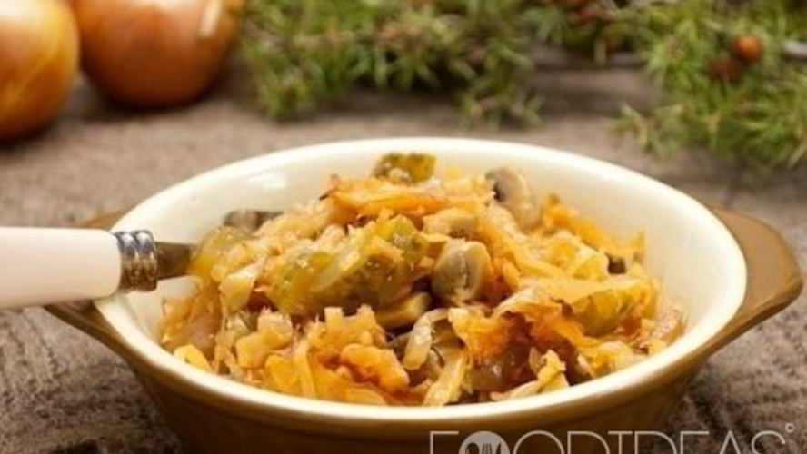 Рецепт солянка с грибами и капустой