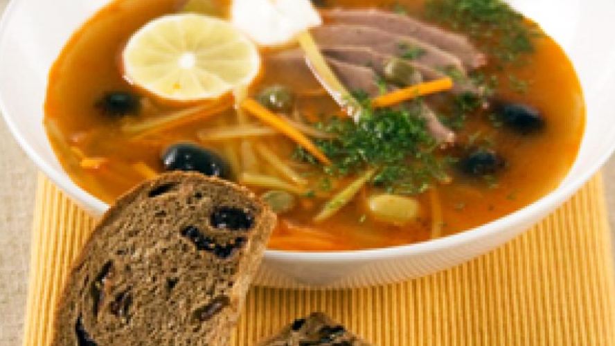 Рецепт солянка с гусем