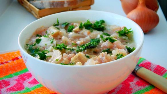 Рецепт Солянка с капустой картошкой и мясом