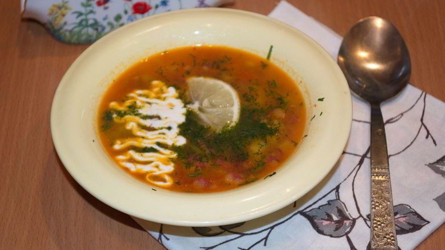 Рецепт солянка с картошкой