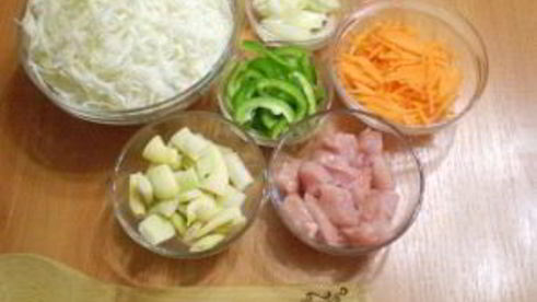 солянка с курицей