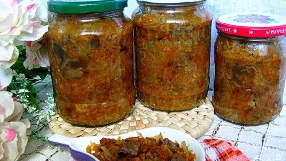 Рецепт Солянка сборная на зиму