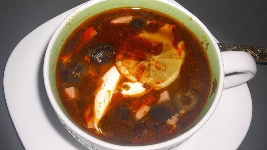 Рецепт солянка традиционная