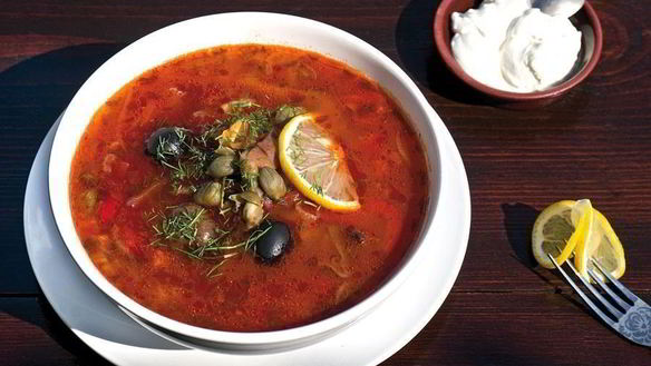 Рецепт Солянка в мультиварке