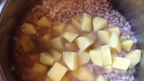 суп грибной с перловкой