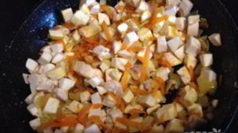 суп грибной с перловкой