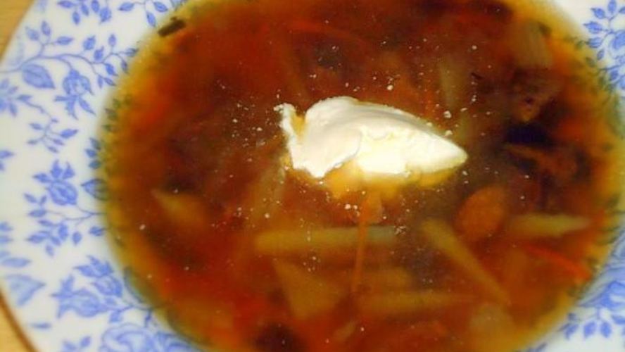 Рецепт суп грибной