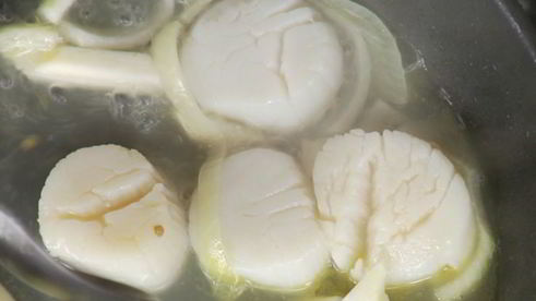 суп из гребешков