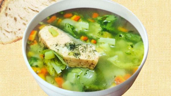 Рецепт Суп из индейки с овощами