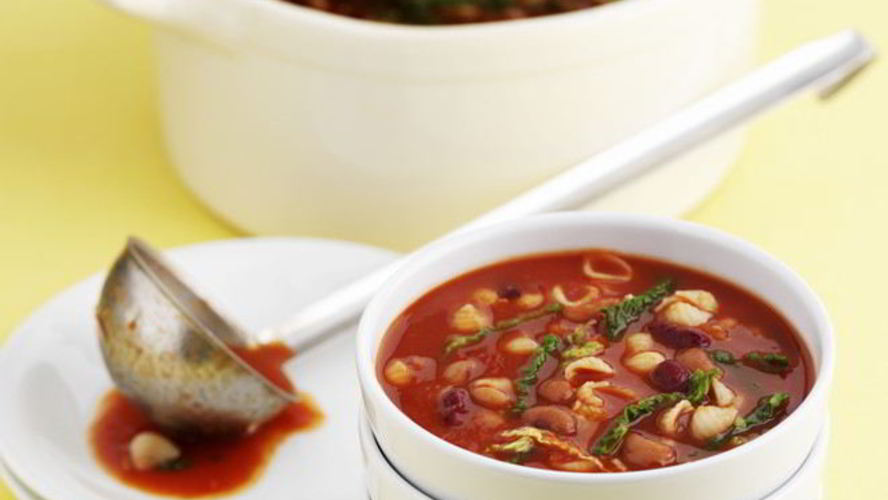 Рецепт суп из консервированной фасоли