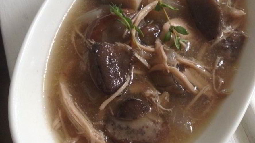 Рецепт суп из лесных грибов по-итальянски