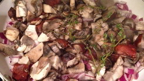 суп из лесных грибов по-итальянски