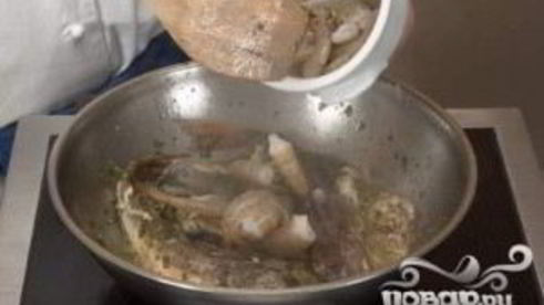 суп из морепродуктов