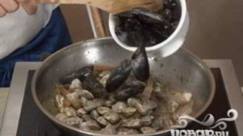 суп из морепродуктов