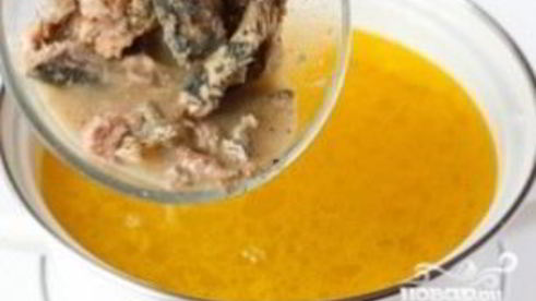 суп из сардины