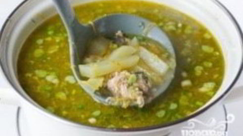 суп из сардины