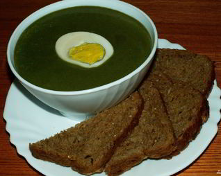 Суп из шпината для похудения