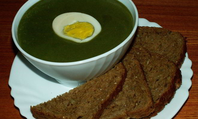 Суп из шпината для похудения