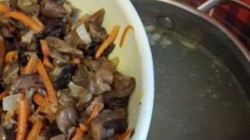 суп из свежих волнушек