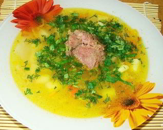 Суп из тушенки