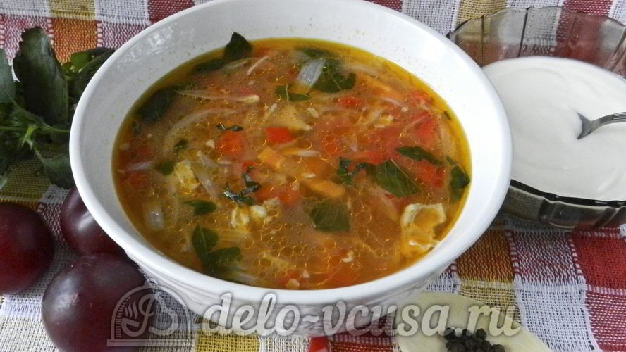 Рецепт суп харчо из баранины