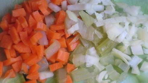 суп-крем из чечевицы под хрустящей корочкой