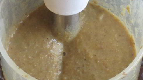 суп-крем из чечевицы под хрустящей корочкой