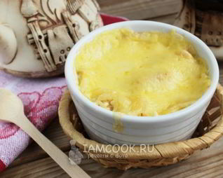 Французский луковый суп пюре