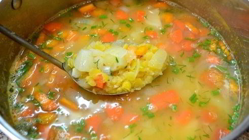 гороховый суп-пюре