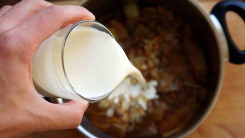 грибной суп-пюре со сливками