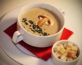 Грибной суп-пюре