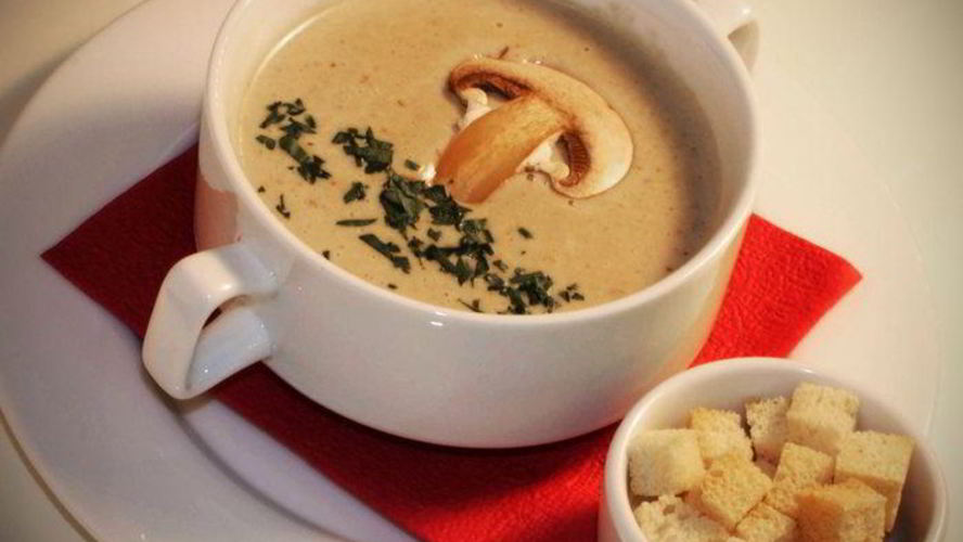 Рецепт грибного супа-пюре