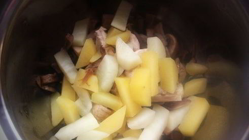 грибной суп-пюре