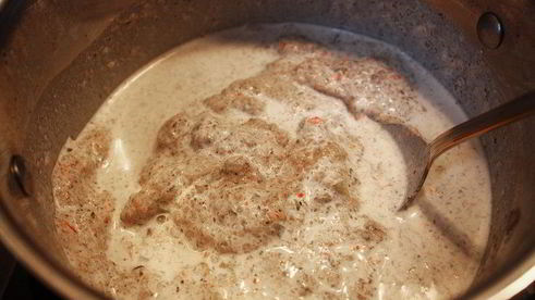 грибной суп-пюре