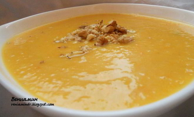 Канадский тыквенный суп-пюре