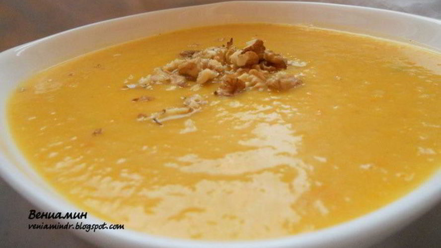 Рецепт канадский тыквенный суп-пюре