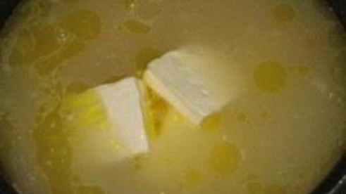 картофельный суп-пюре с сыром