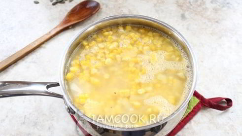 кукурузный суп-пюре