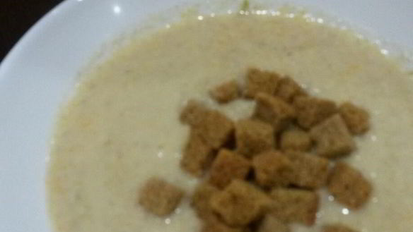 Рецепт Куриный суп-пюре с шампиньонами