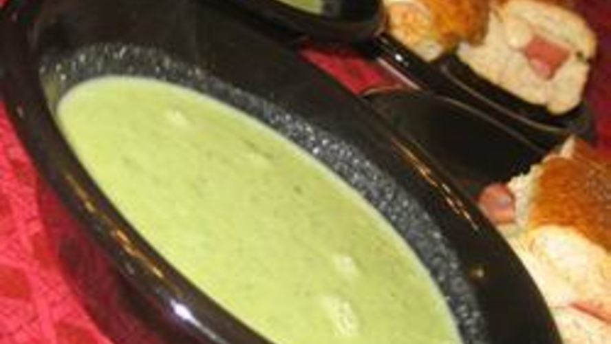 Рецепт куриный суп-пюре со шпинатом