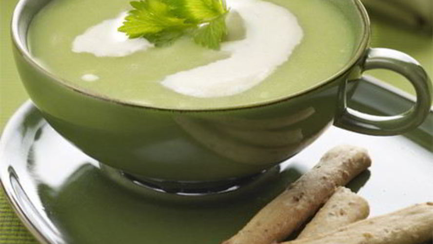 Рецепт летний суп-пюре из сельдерея