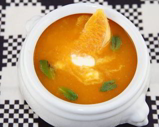 Морковно-апельсиновый суп-пюре