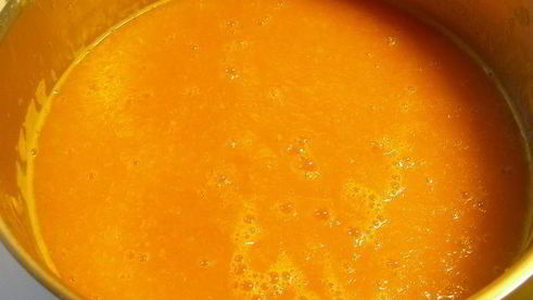 морковно-апельсиновый суп-пюре