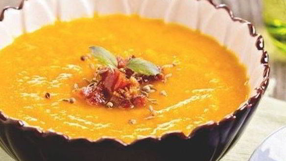 Рецепт Морковный суп-пюре с чечевицей