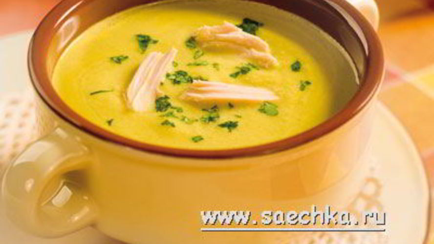 Рецепт нежный овощной суп-пюре
