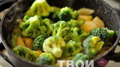 овощной суп-пюре с базиликом