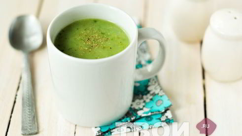 овощной суп-пюре с базиликом